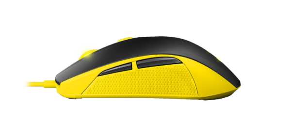 souris steelseries rival 100 jaune