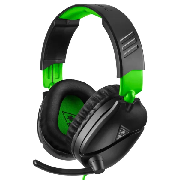 il y a un Micro casque Gamer turtle beach recon 70 de couleur noir et vert