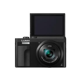 APPAREIL PHOTO PANASONIC TZ 90 NOIR AVAC UN ECRAN PLIABLE ET UNE BATTRIE